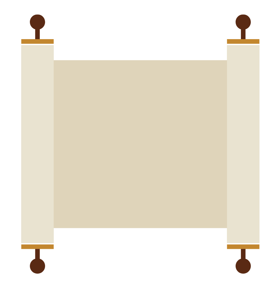 Unrolled scroll